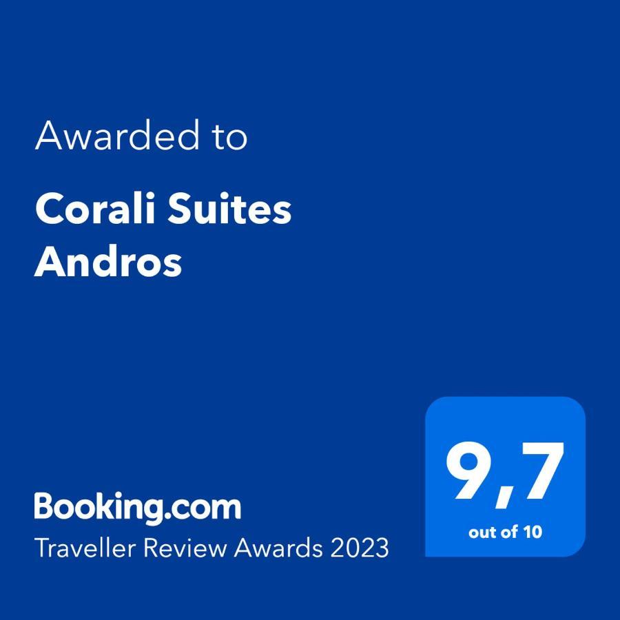 Corali Suites Andros Батси Экстерьер фото
